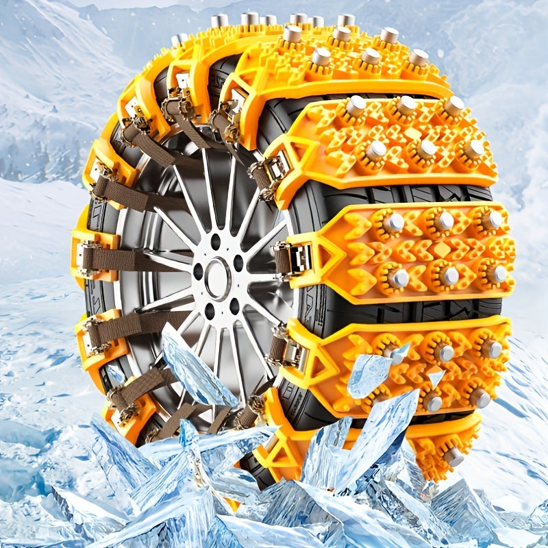 Universal Car Snow Chains Set of 6-X48C
