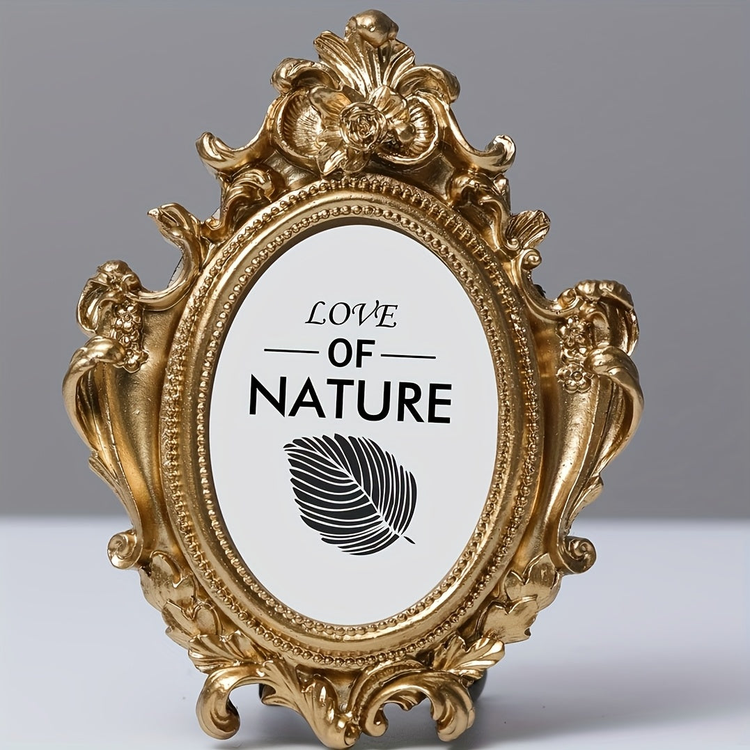 Classic European Carved Resin Photo Frame  - D2MK