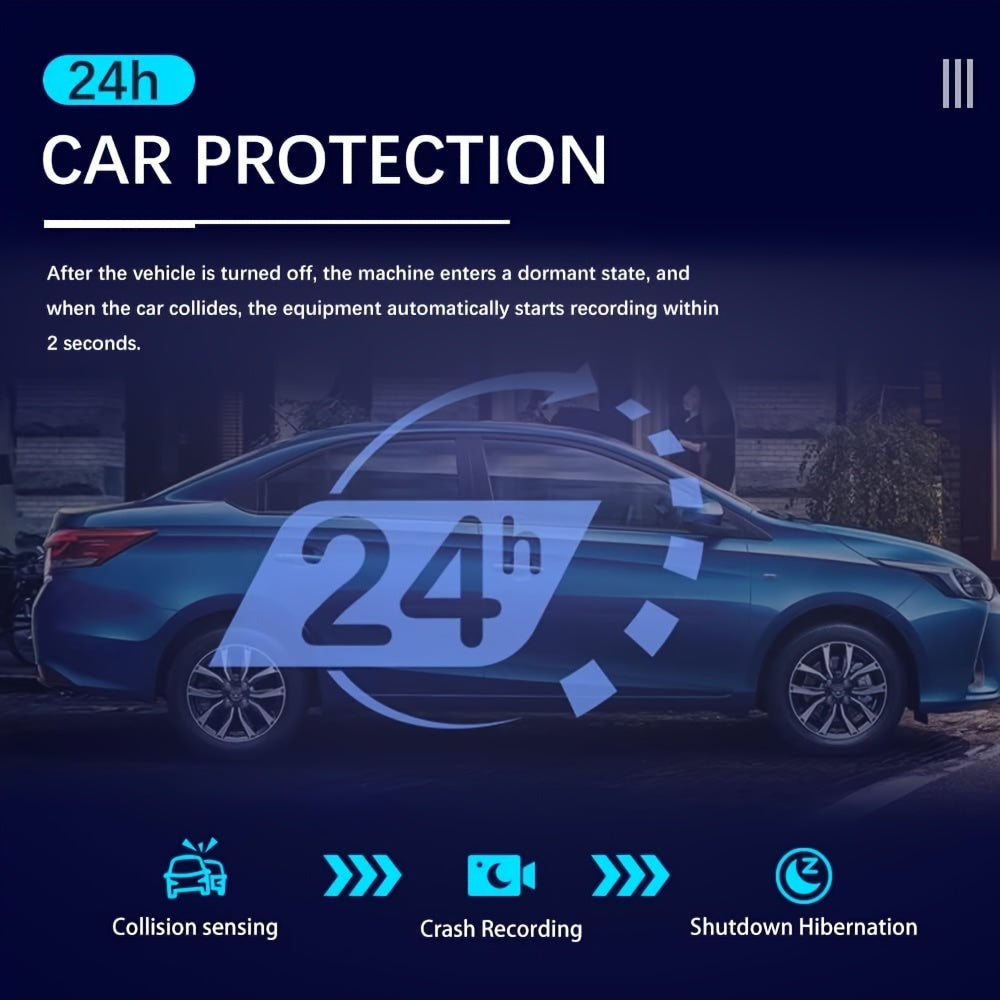 Rear View Mirror Camera, 25.4cm, Night Vision TJR7L4D