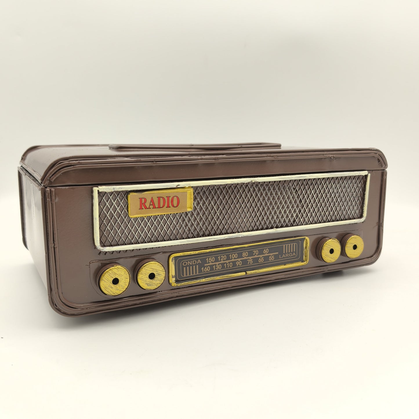 Retro Radio Tissue Box- HMT24TB