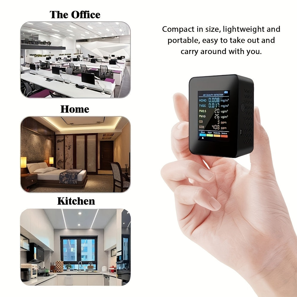 6in1 Air Quality Monitor- HMT21AQ