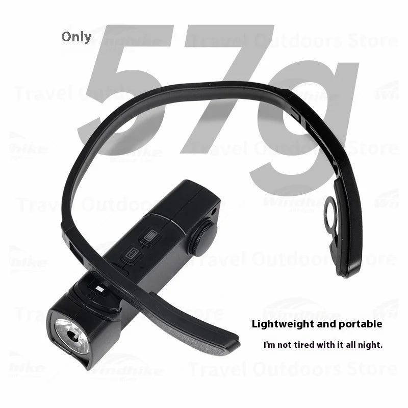 BLACKDOG X1 Head Mounted Flashlight Portable Headlamp Strong Light Super Bright Light Rechargeable Ear Wear Outdoor Sports Night Running Lamp