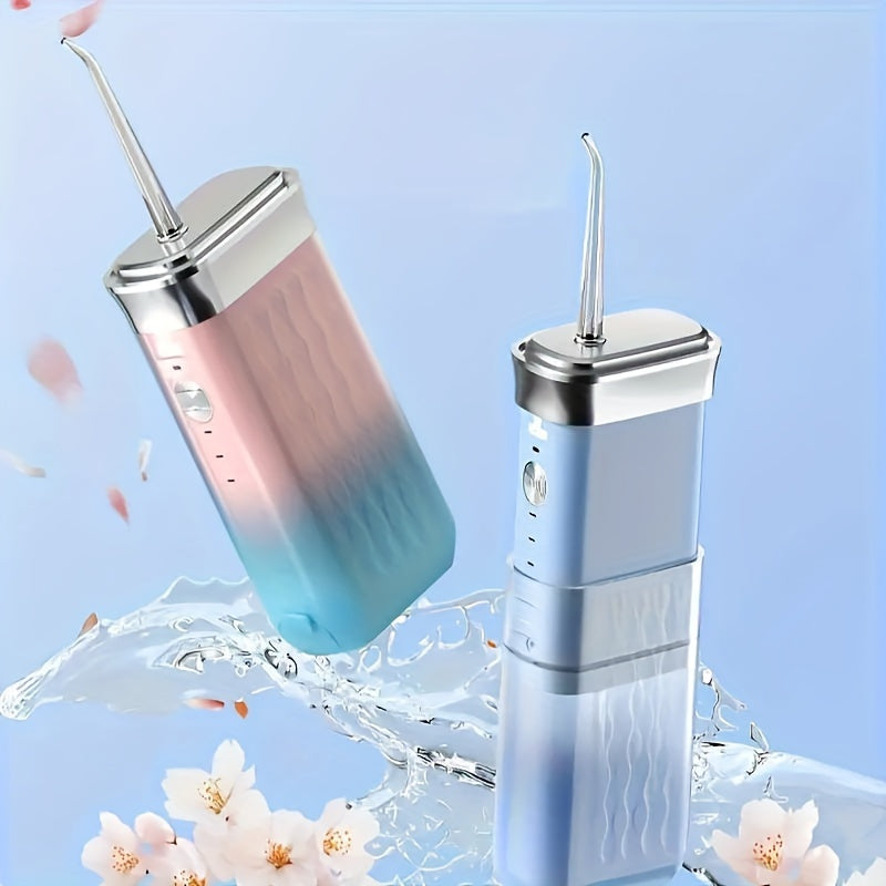 Portable Dental Teeth Cleaner, Rechargeable Water Flosser TJR7M8L