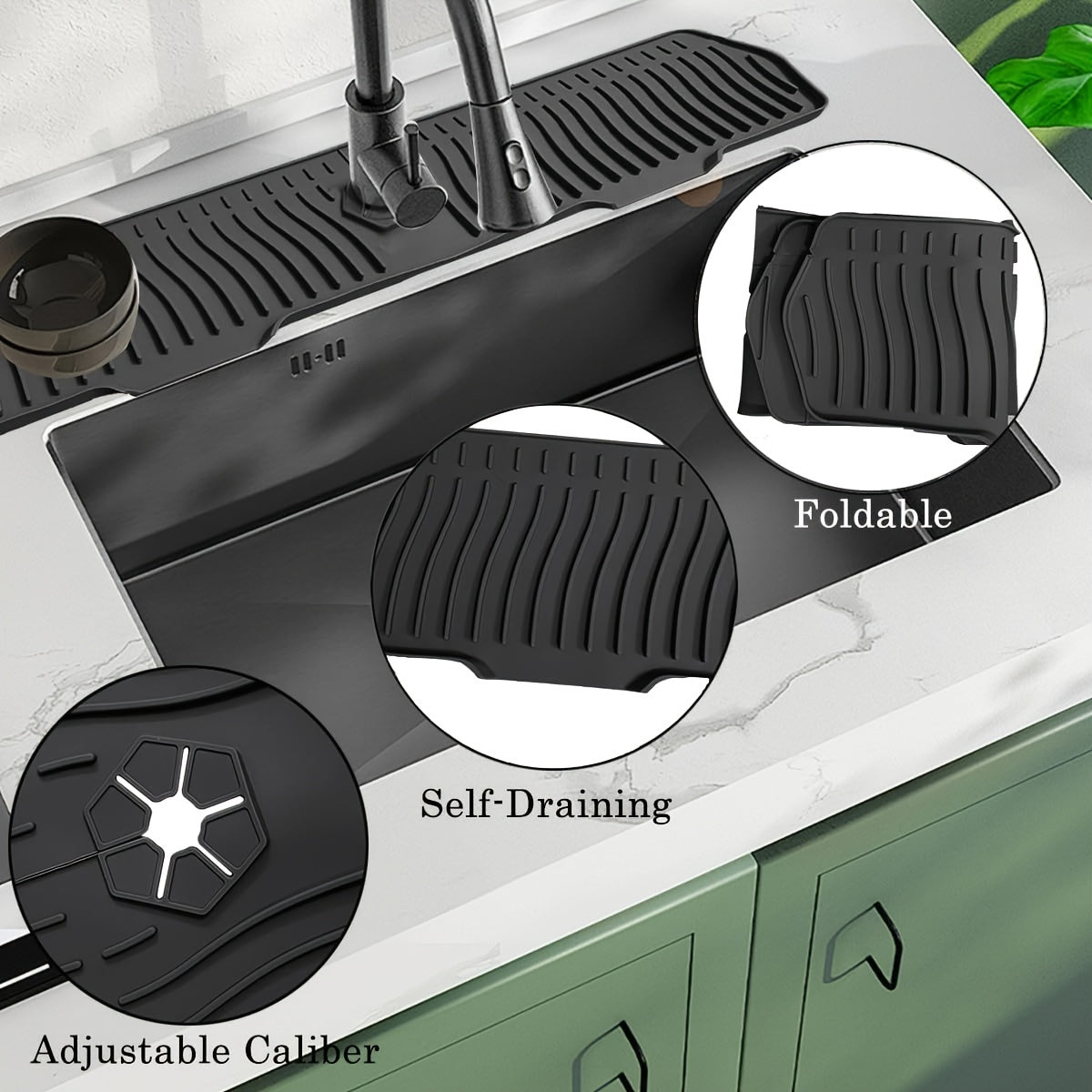 Silicone Sink Splash Guard- HMT21SG