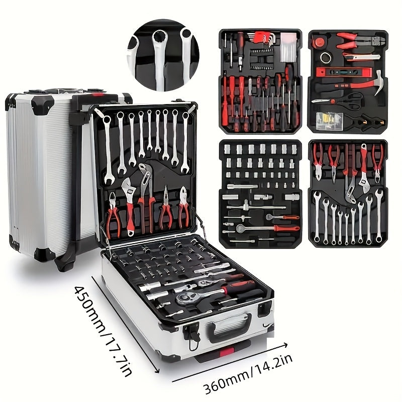 Heavy-Duty 499 Piece Aluminum Tool Set- HMT15TS