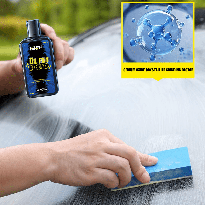 Car Glass Polishing Paste for Windshield & Glass Maintenance TJR9F2T