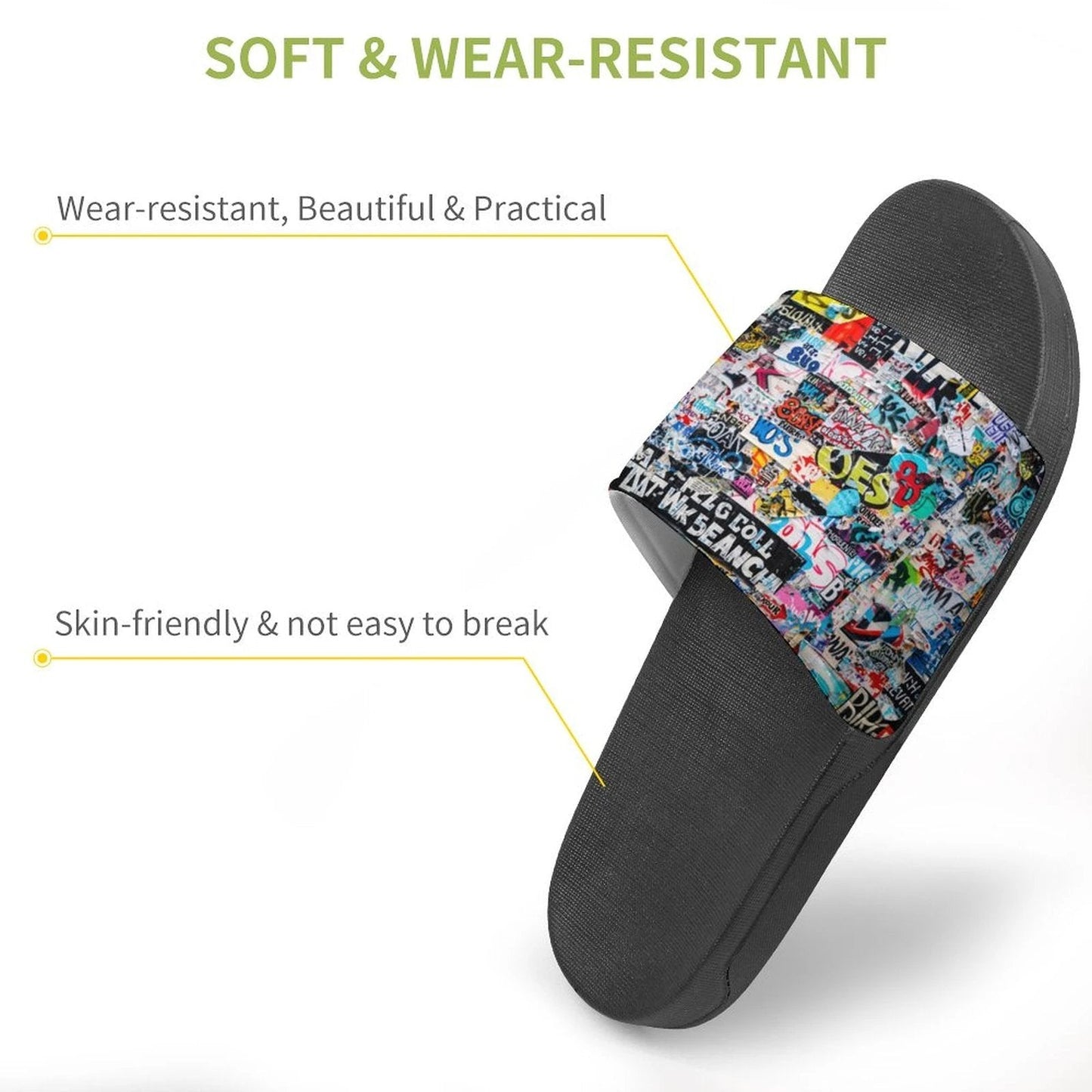 Sustainable Abstract Art Slides For Chill Work Life Balance