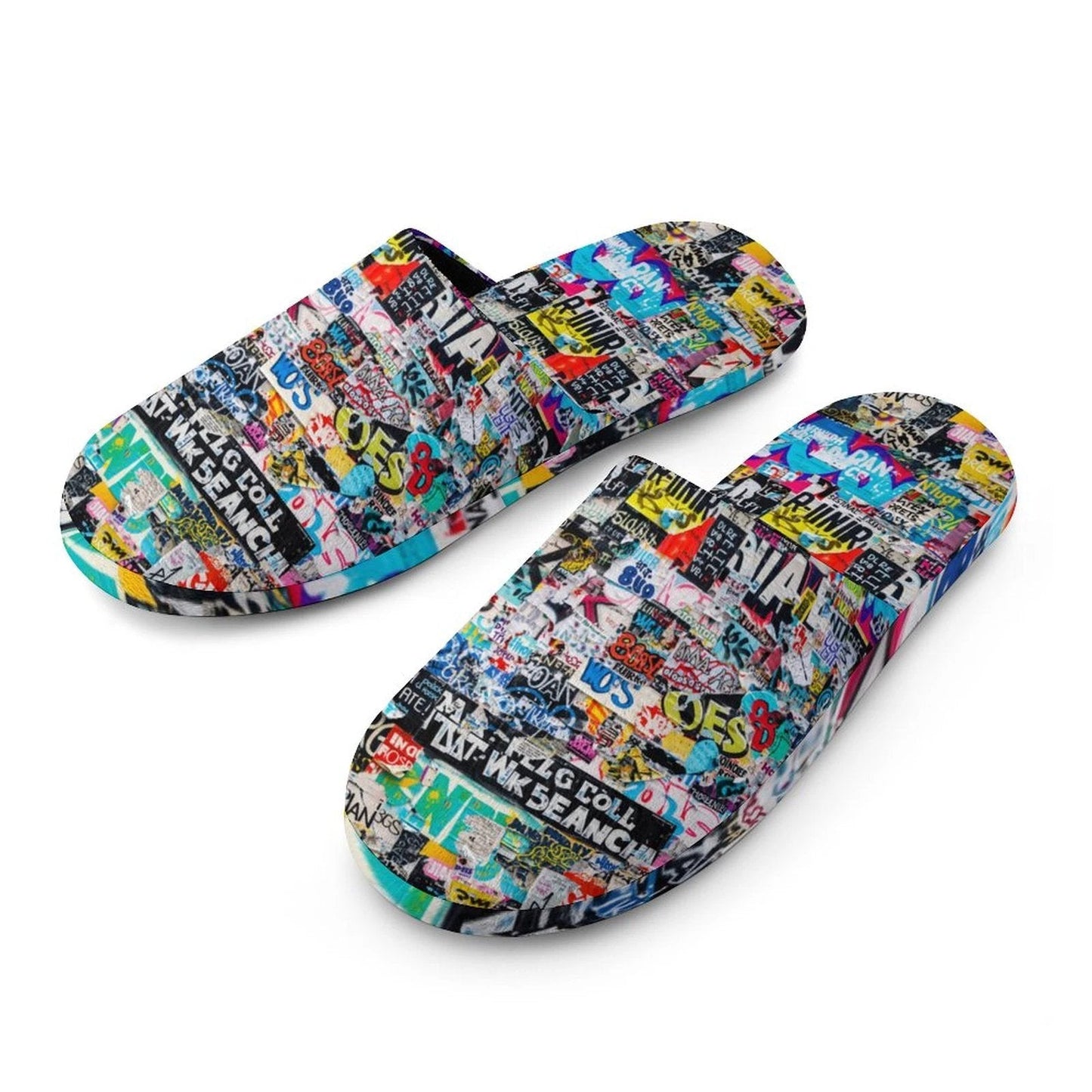 Flannel Men's Cotton Slippers