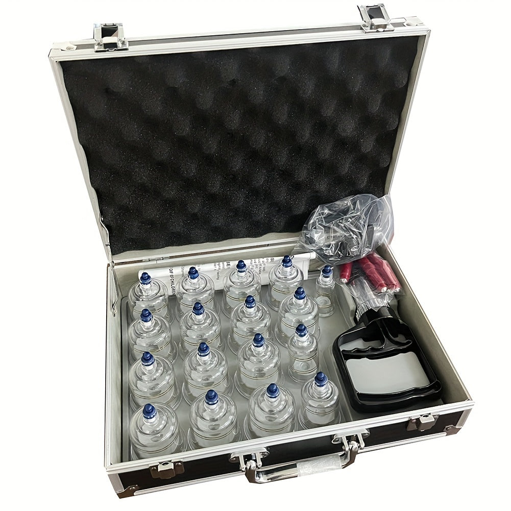 Vacuum Cupping Set, Multi-Purpose Therapy Cups TJR8L5D