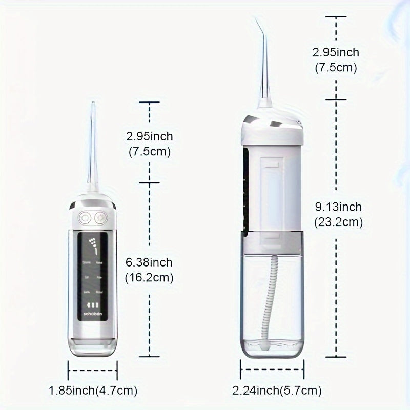 Portable Dual-Use Wireless Water Flosser, Multiple Cleaning Modes TJR3N1X