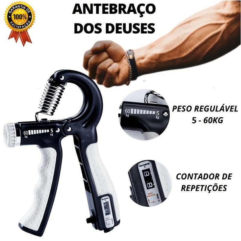 Adjustable Hand Grip Strengthener, 5-60KG Resistance TJR2M4X