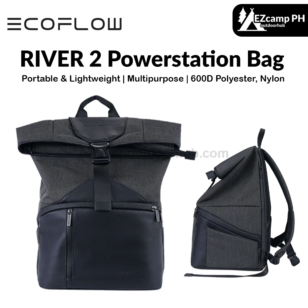 Ecoflow River 2 Powerstation Bag Portable Multipurpose Backpack Flexible Storage Bag Applicable also on RIVER 3 Series Portable Power Stations Travel Bag