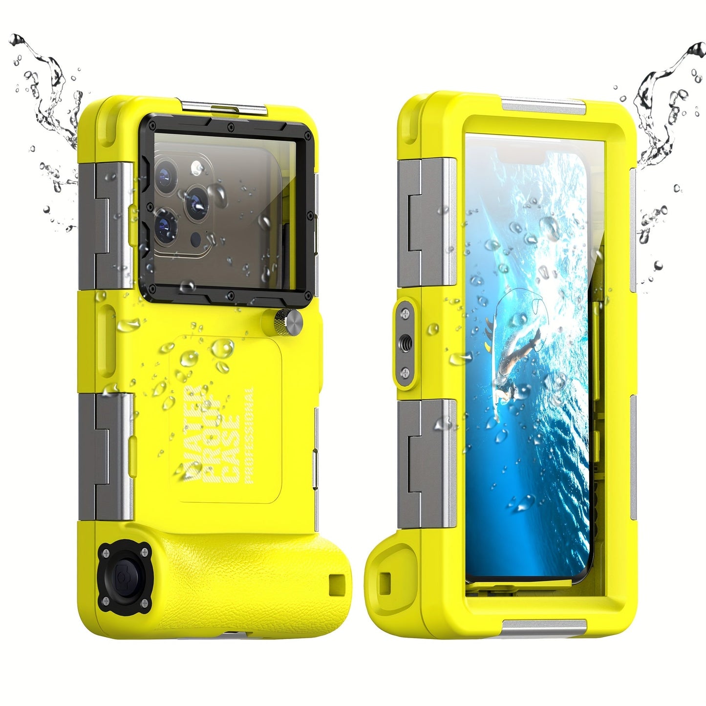 Durable 15m Waterproof Diving Phone Case with Lanyard-95OF
