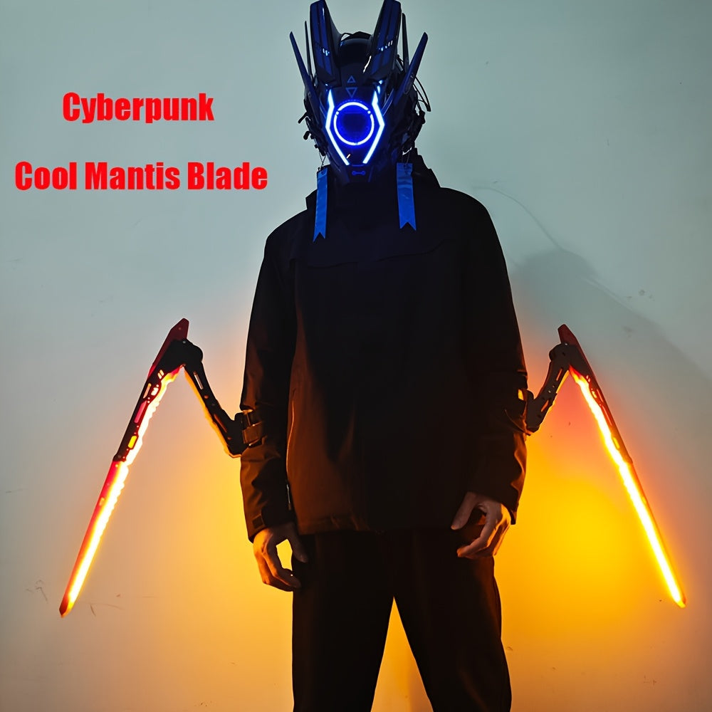 Cyberpunk LED Mantis Knife Set for Halloween & Costume Gifts TJR9Z1K