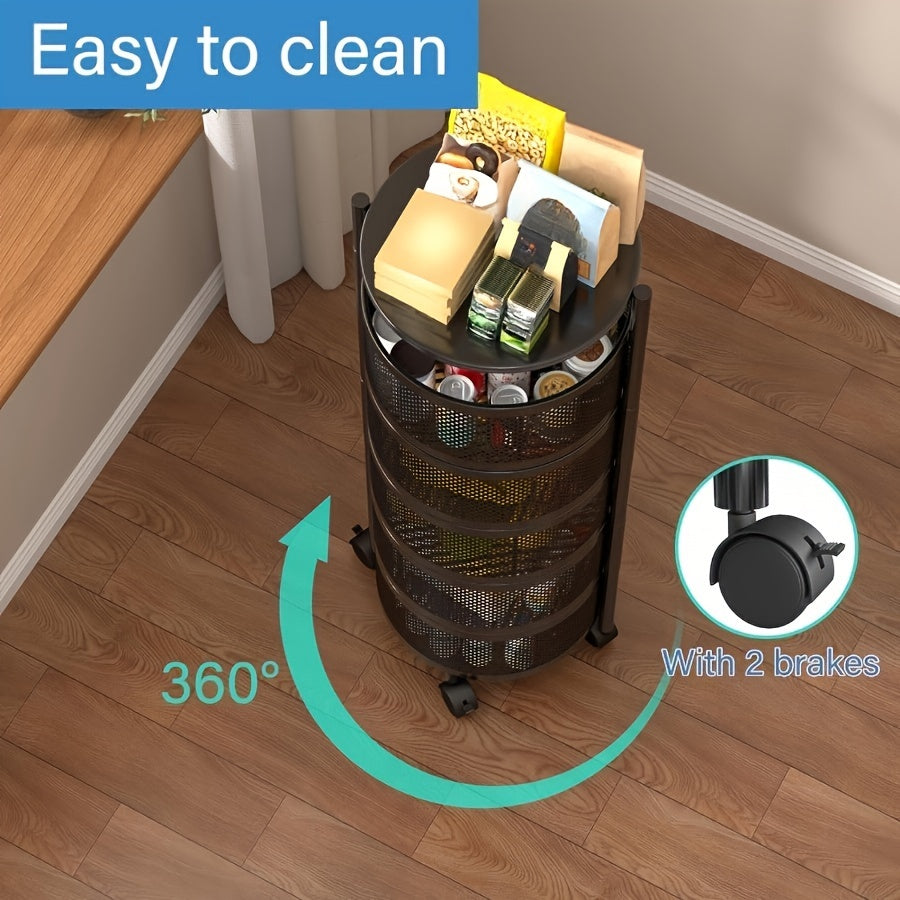 Rotating Multi-Tiered Storage Rack- HMT15SR