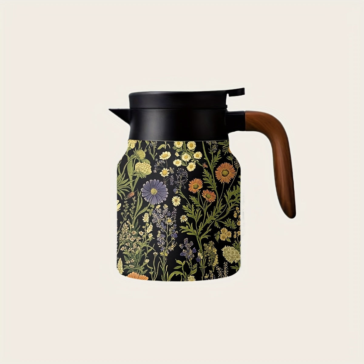 Stainless Steel Flower Tea Infuser Pot-7JYH