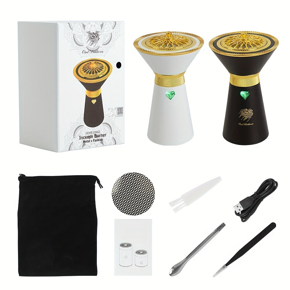 Elegant Car Incense Burner with Arabian Design - TJR2Q9X