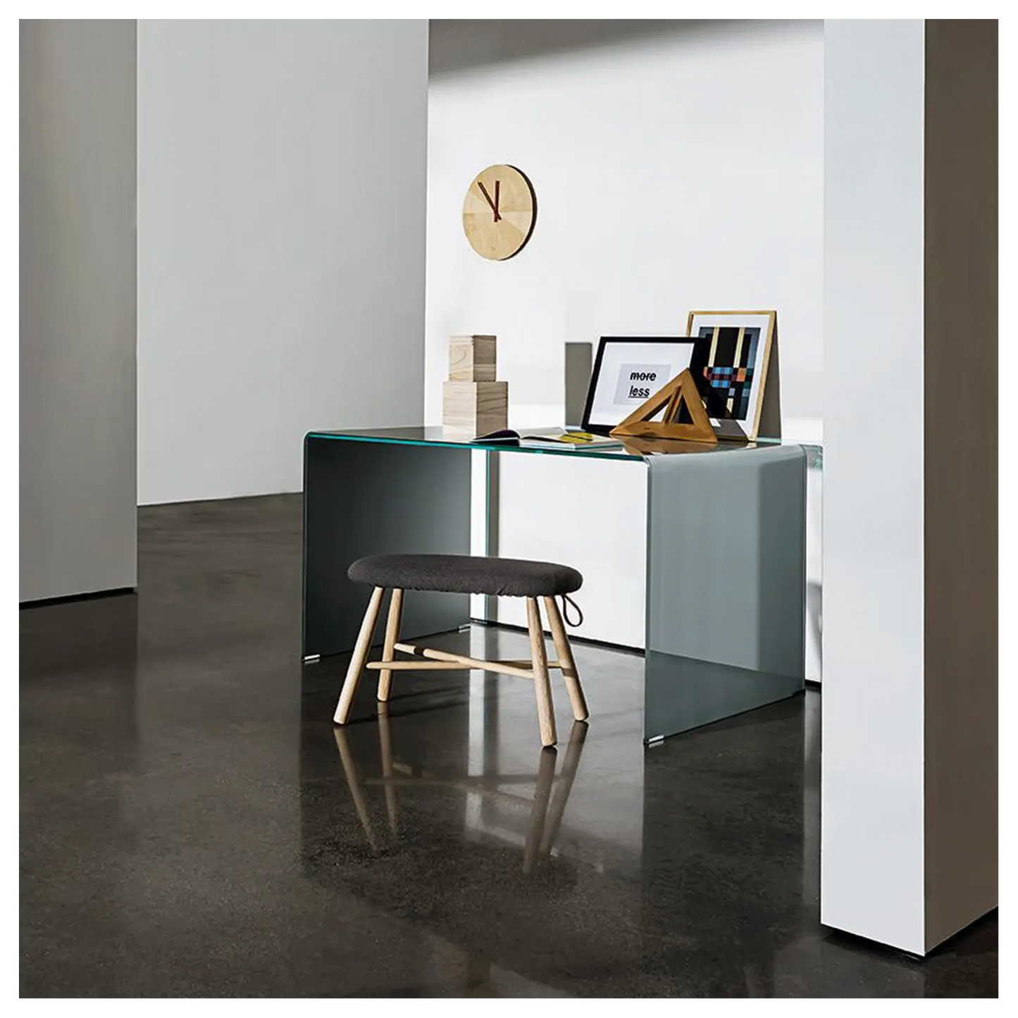 Floor Sample Bridge Writing Desk
