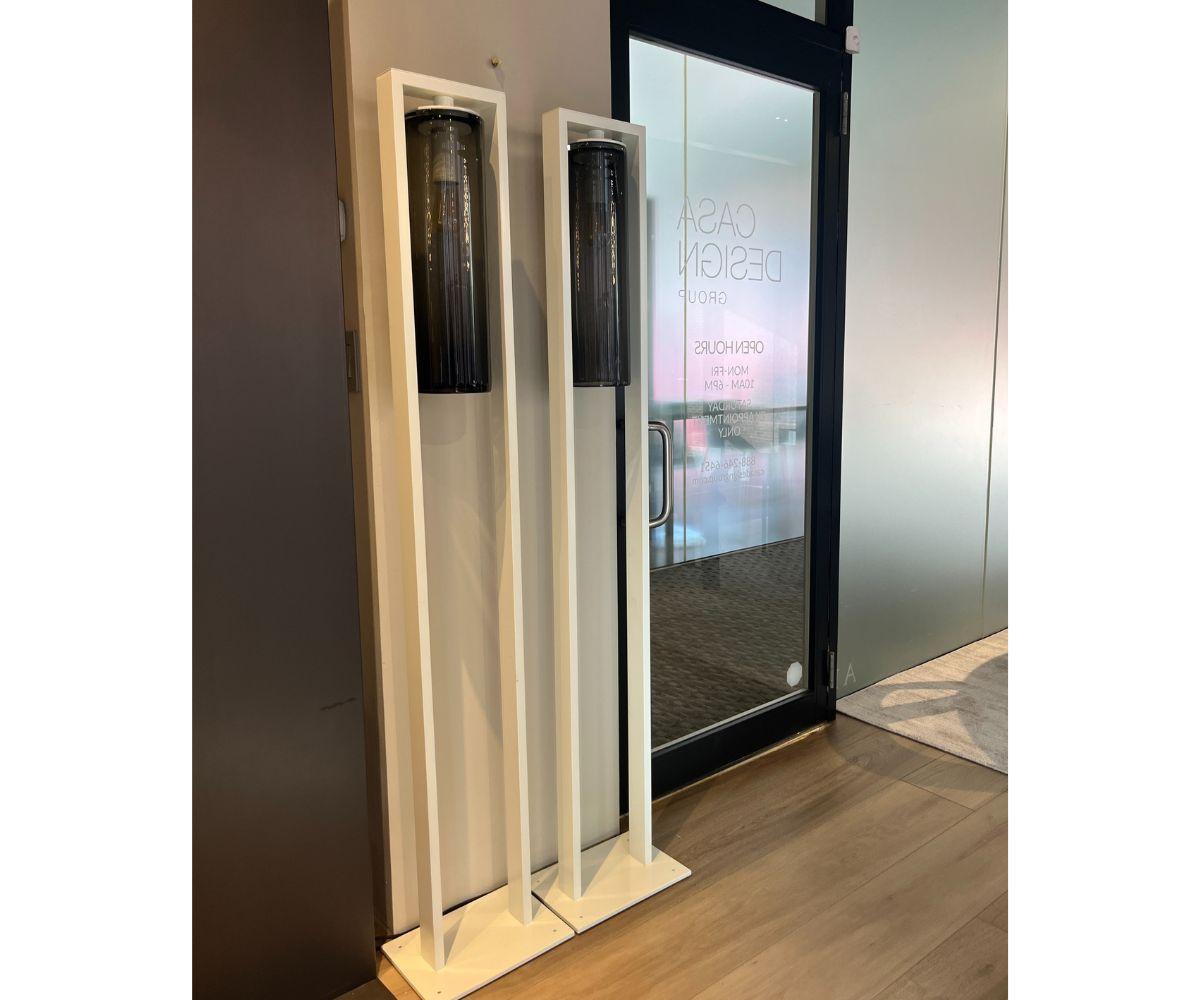 Floor Sample Dome Outdoor Floor Lamp