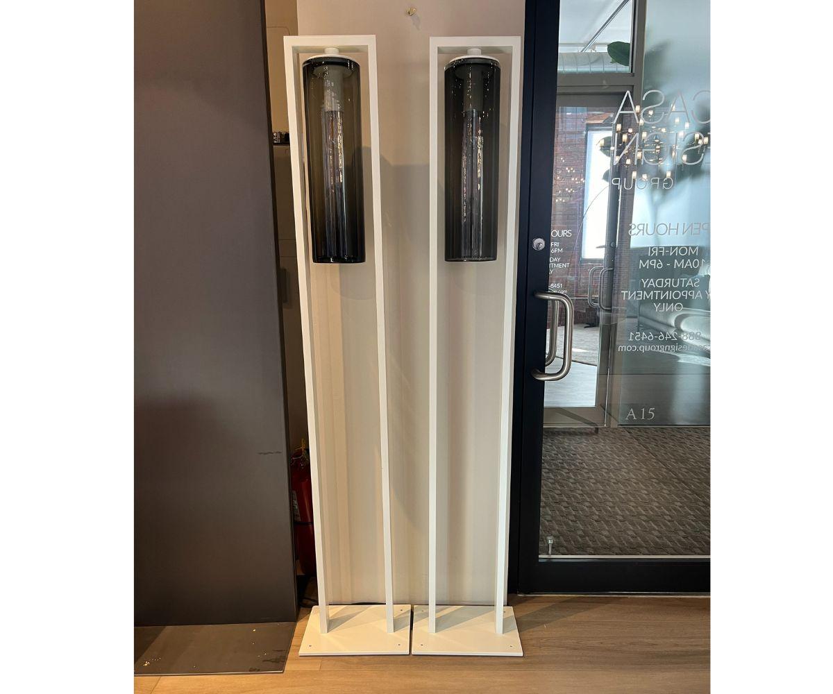 Floor Sample Dome Outdoor Floor Lamp