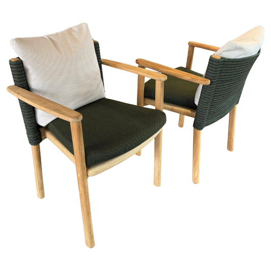 Floor Sample Giro Outdoor Dining Chairs (Set of 2)