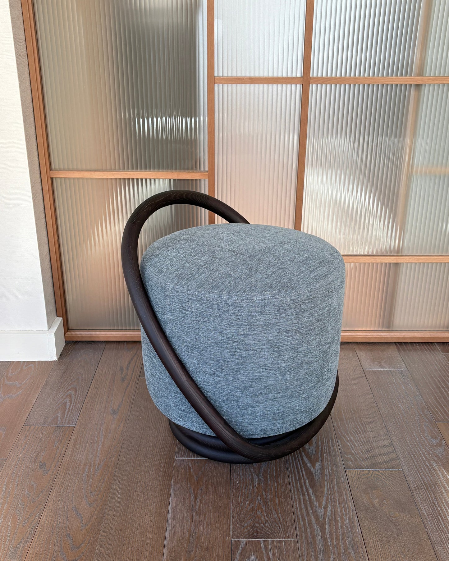 Floor Sample Smile Pouf