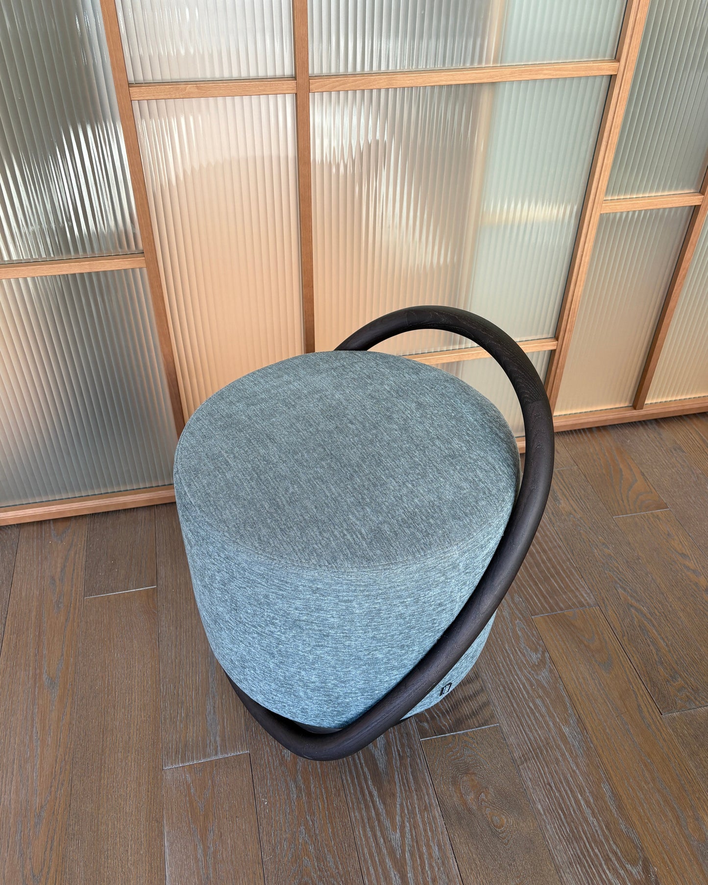 Floor Sample Smile Pouf