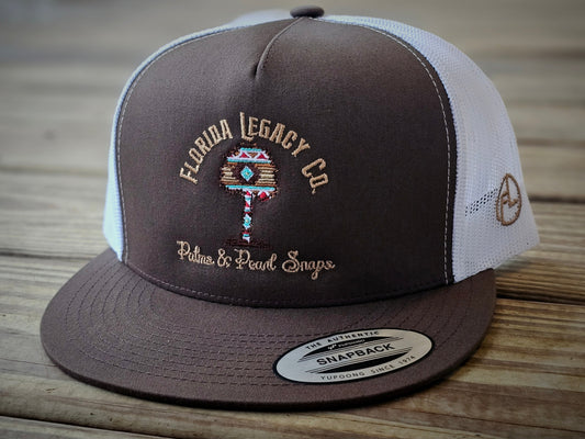 Florida Legacy Co. Palms & Pearls BW