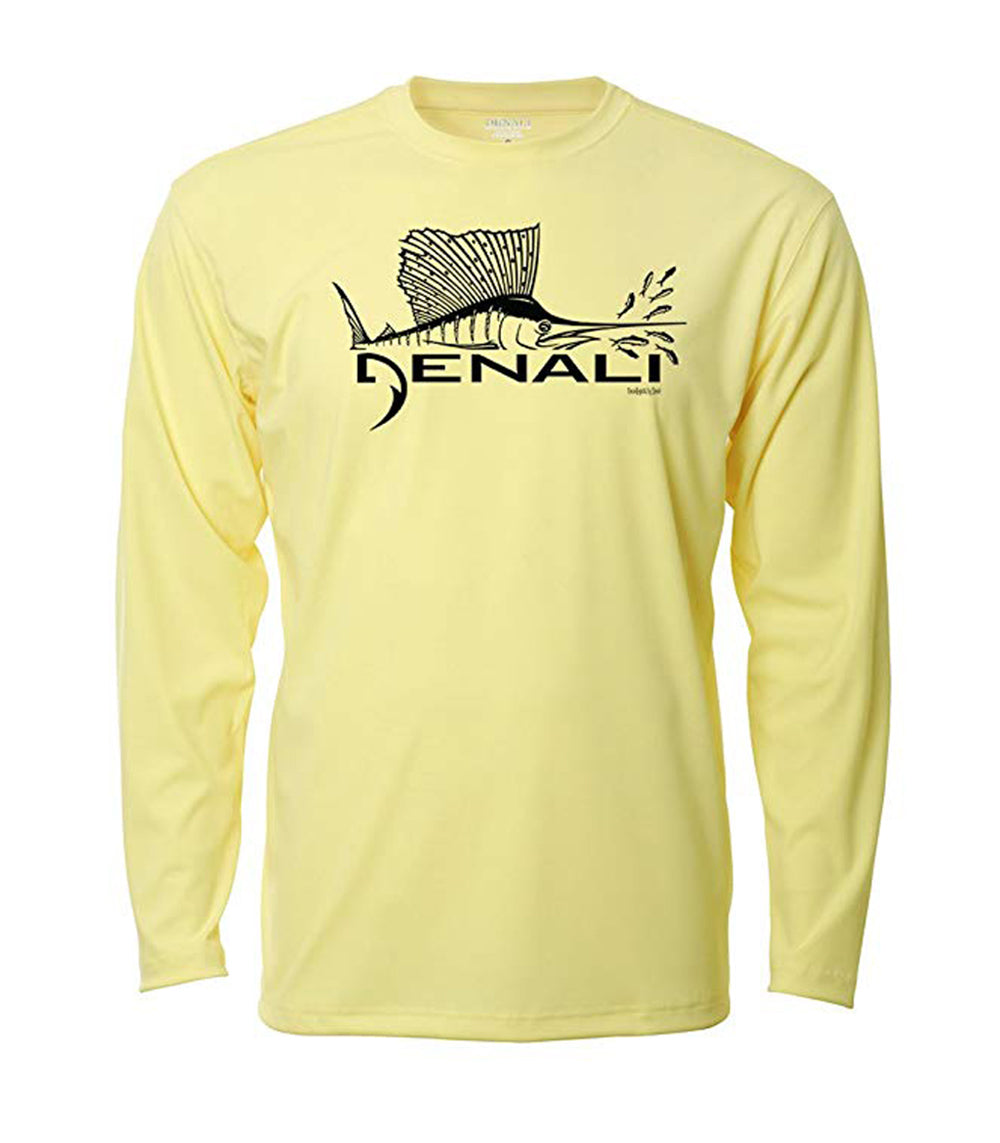 Denali Sailfish Logo: Long Sleeve ProtectUV® Sun Protective Shirt