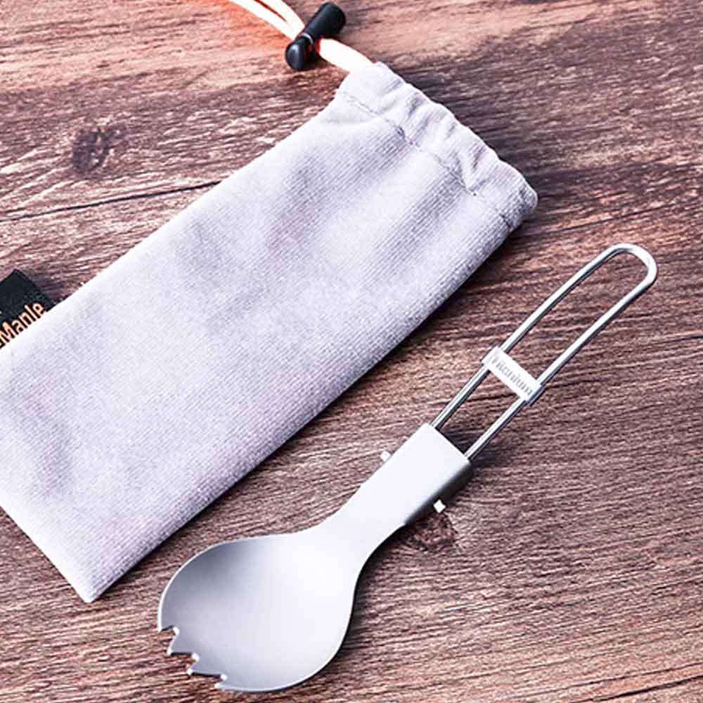 FMT-T61 Foldable Titanium Cutlery