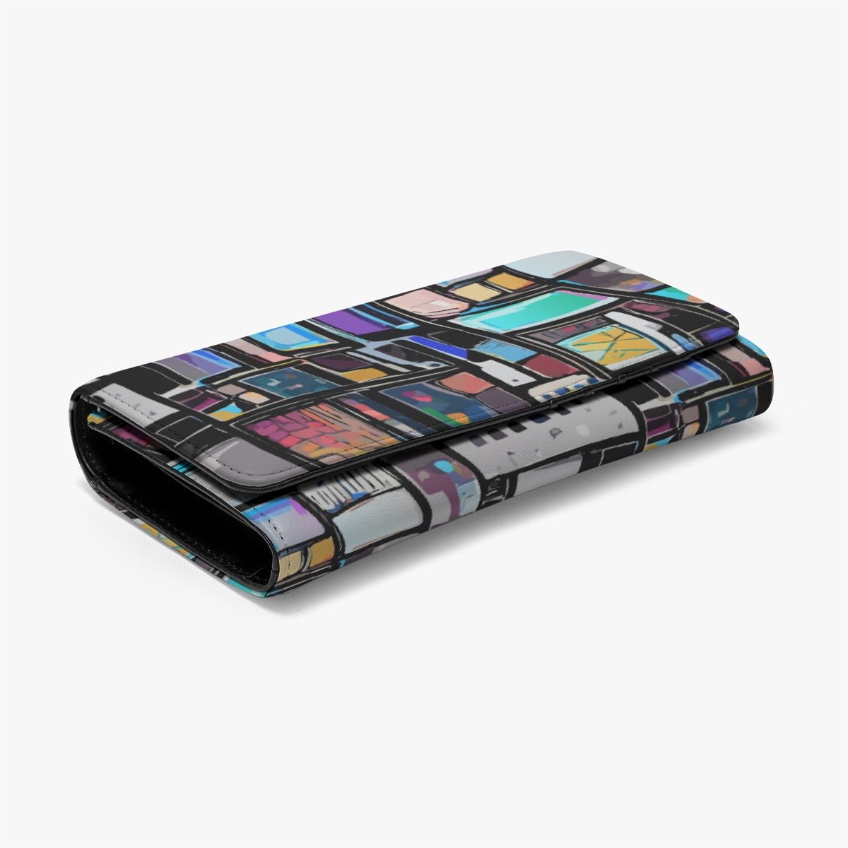 Light In The Dark Foldable Wallet | Gemstone Print | Dark Luxury Accessories