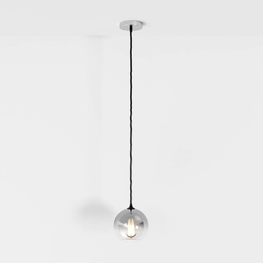 Modern Glass Pendant Light With Spherical Diffuser