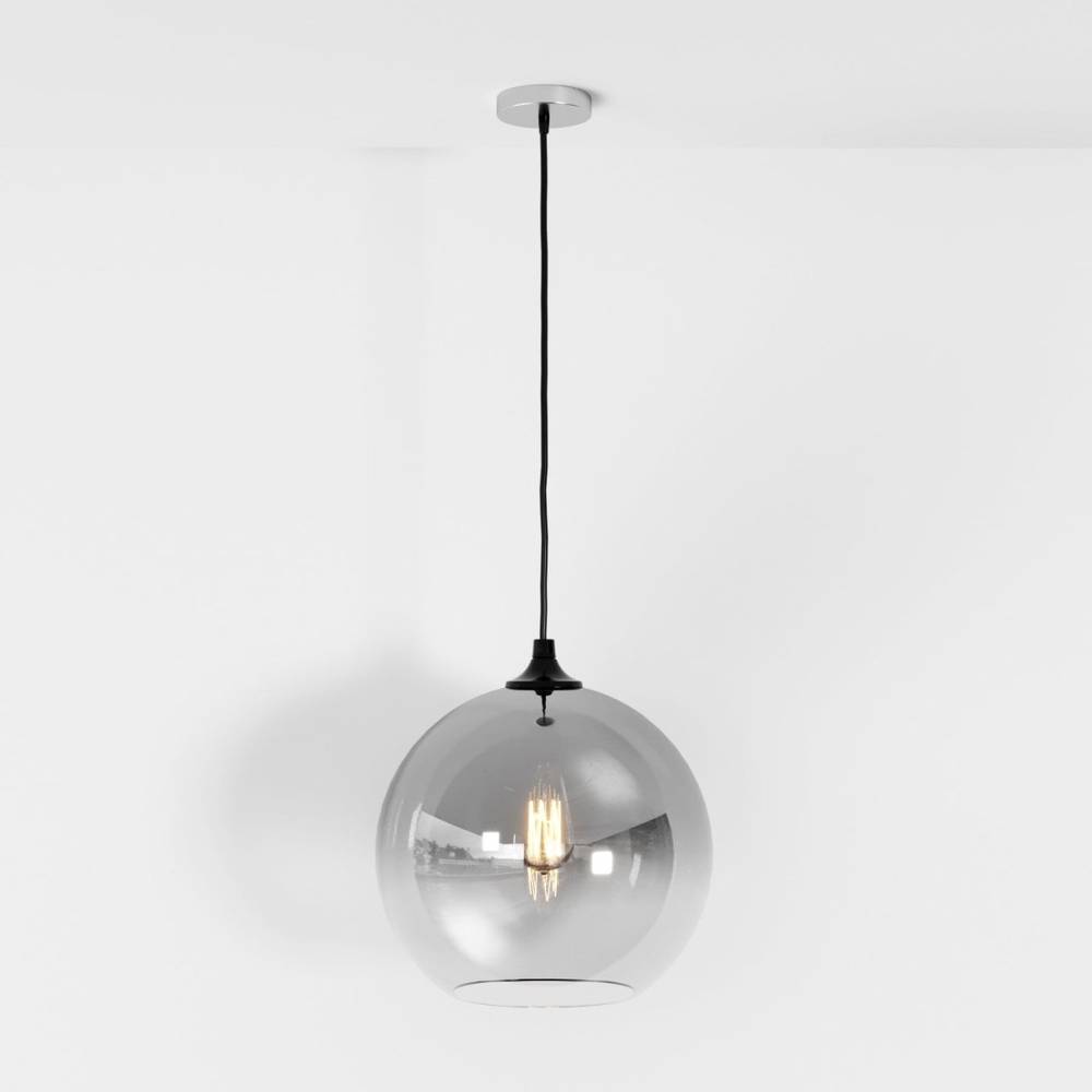 Modern Glass Pendant Light With Spherical Diffuser