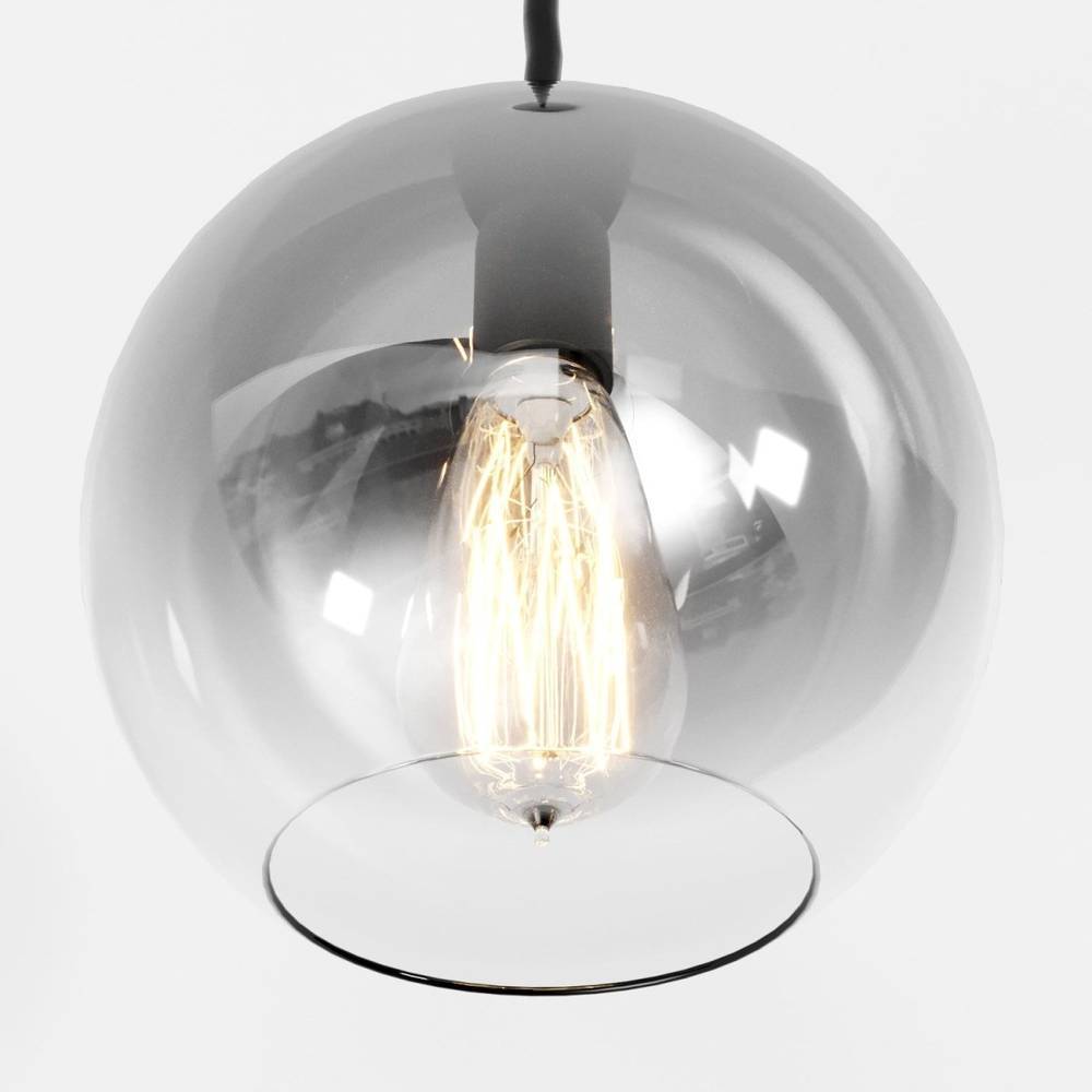 Modern Glass Pendant Light With Spherical Diffuser