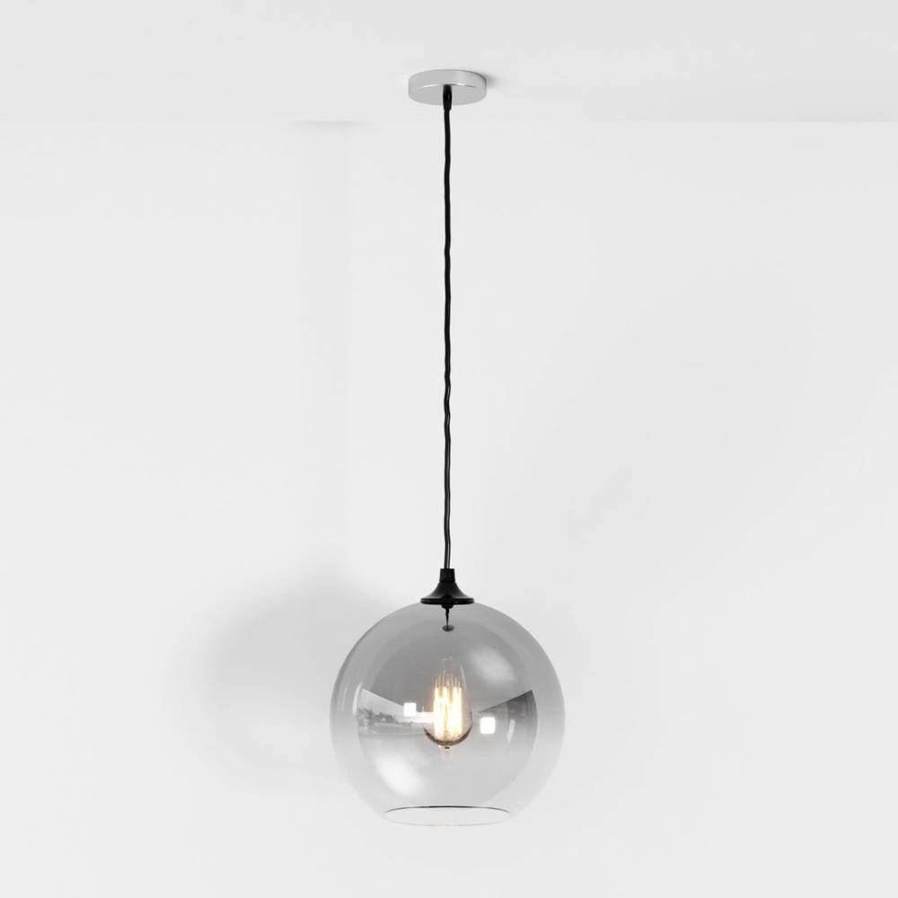 Modern Glass Pendant Light With Spherical Diffuser