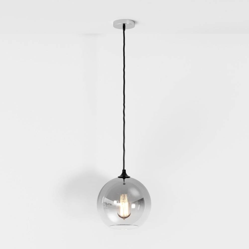 Modern Glass Pendant Light With Spherical Diffuser
