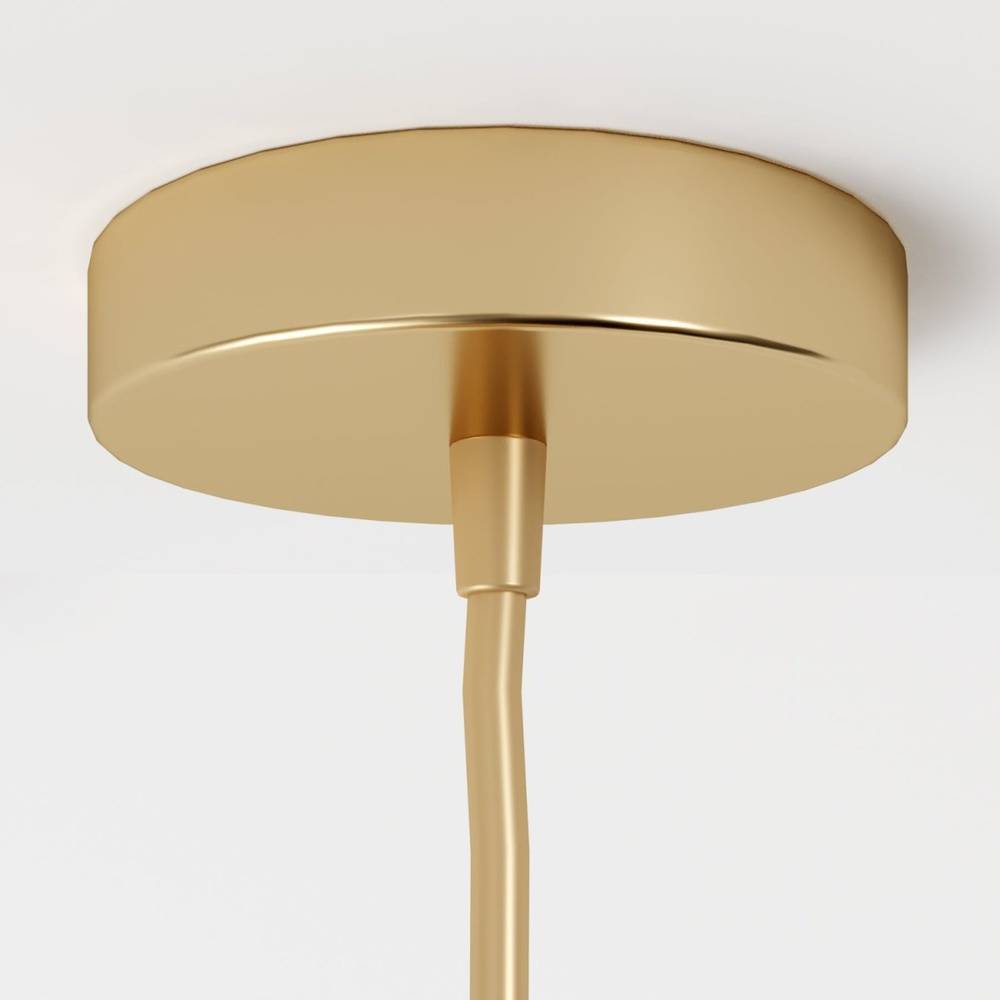 Modern Glass Pendant Light With Spherical Diffuser