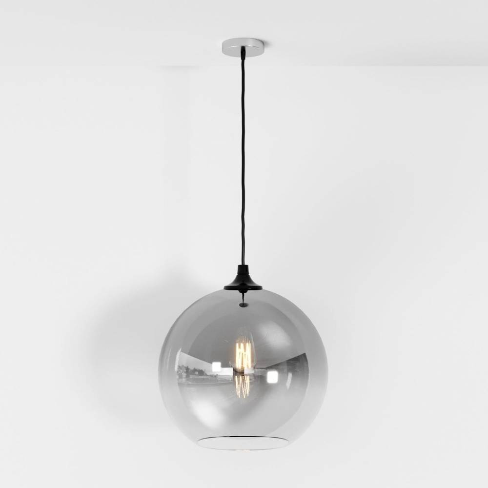 Modern Glass Pendant Light With Spherical Diffuser