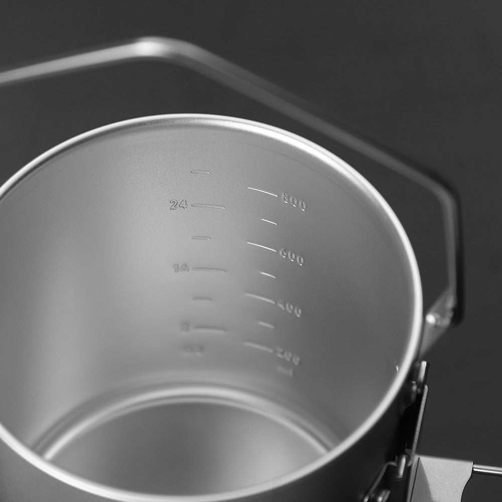 Frost 0.9L Aluminium Pot