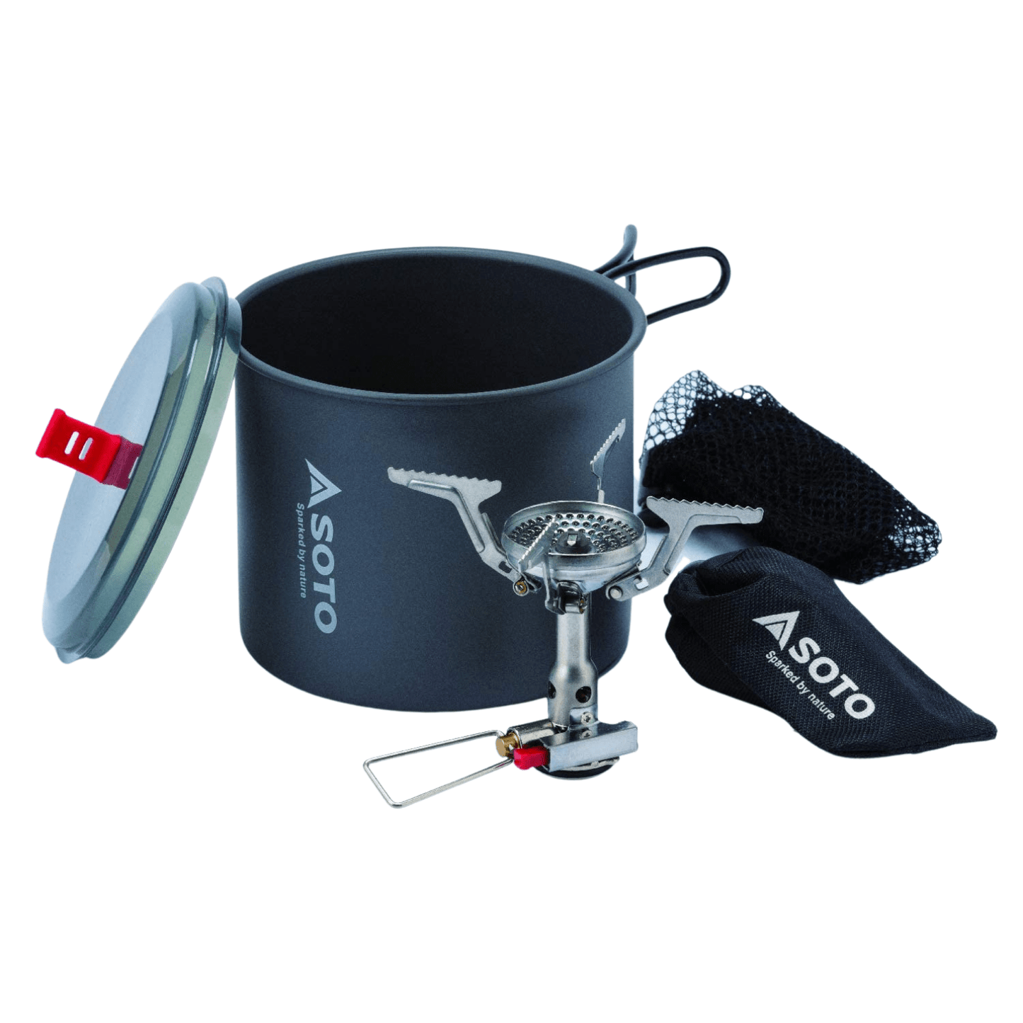SOTO New RIver Pot + Amicus With Igniter Stove