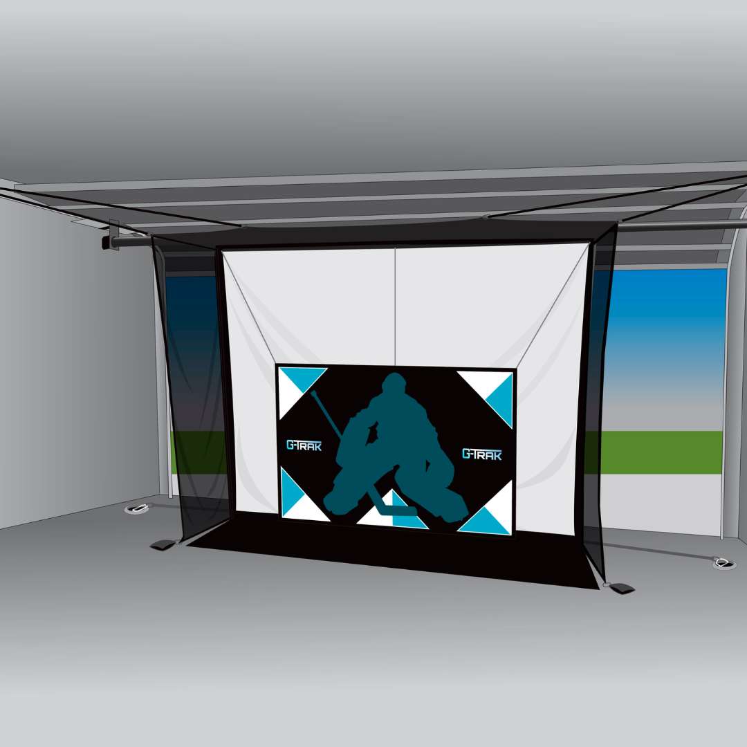 G-Trak Hockey Goalie Target