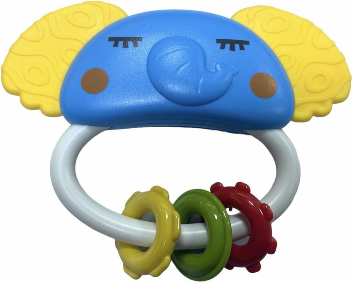 Baby rammelaar set - Bijtring - Tafelbel - 4 stuks - Baby Handbell