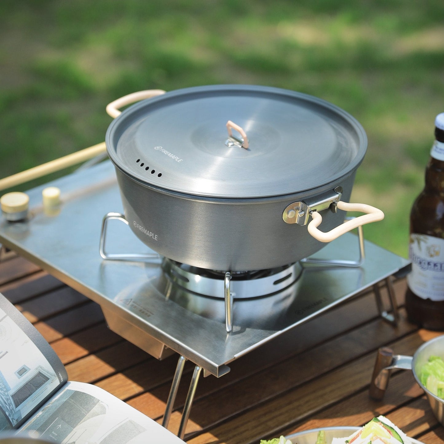 GeoHeat Desktop Folding Remote Gas Stove