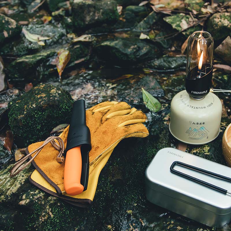 Gingko Cowhide leather Work Gloves