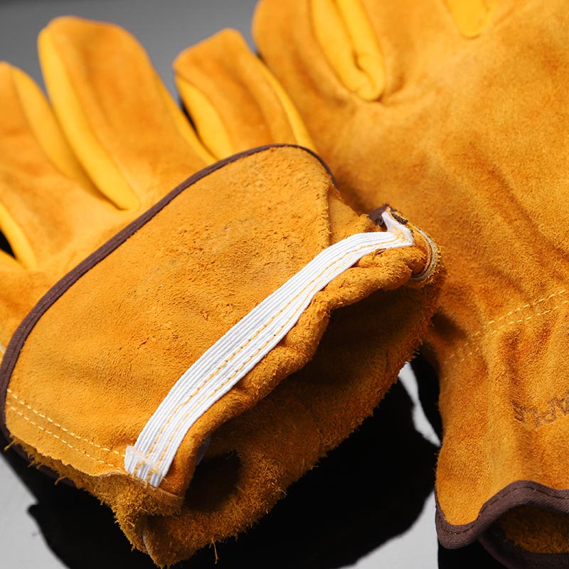Gingko Cowhide leather Work Gloves