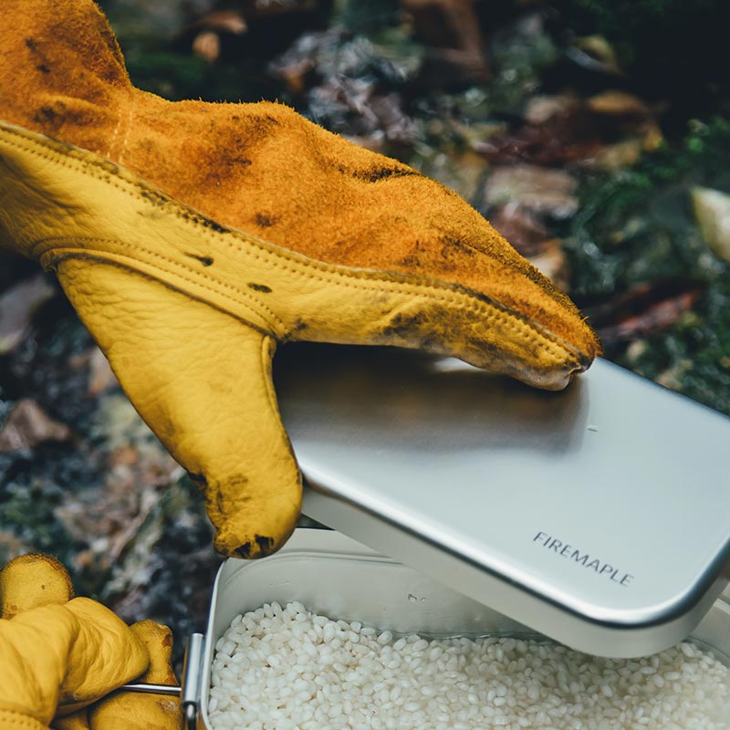 Gingko Cowhide leather Work Gloves