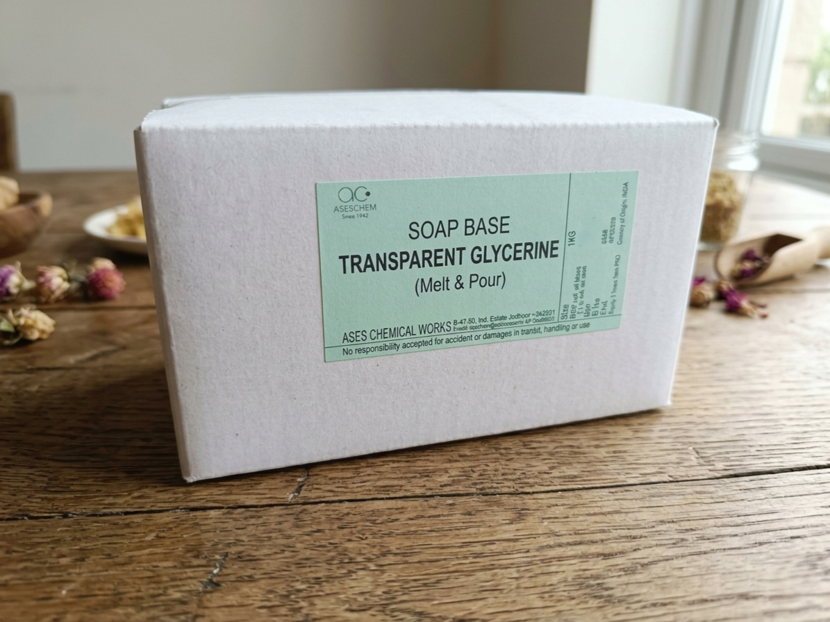 Soap Base Glycerine Transparent (Melt and Pour) — Sulphate Free & Paraben Free