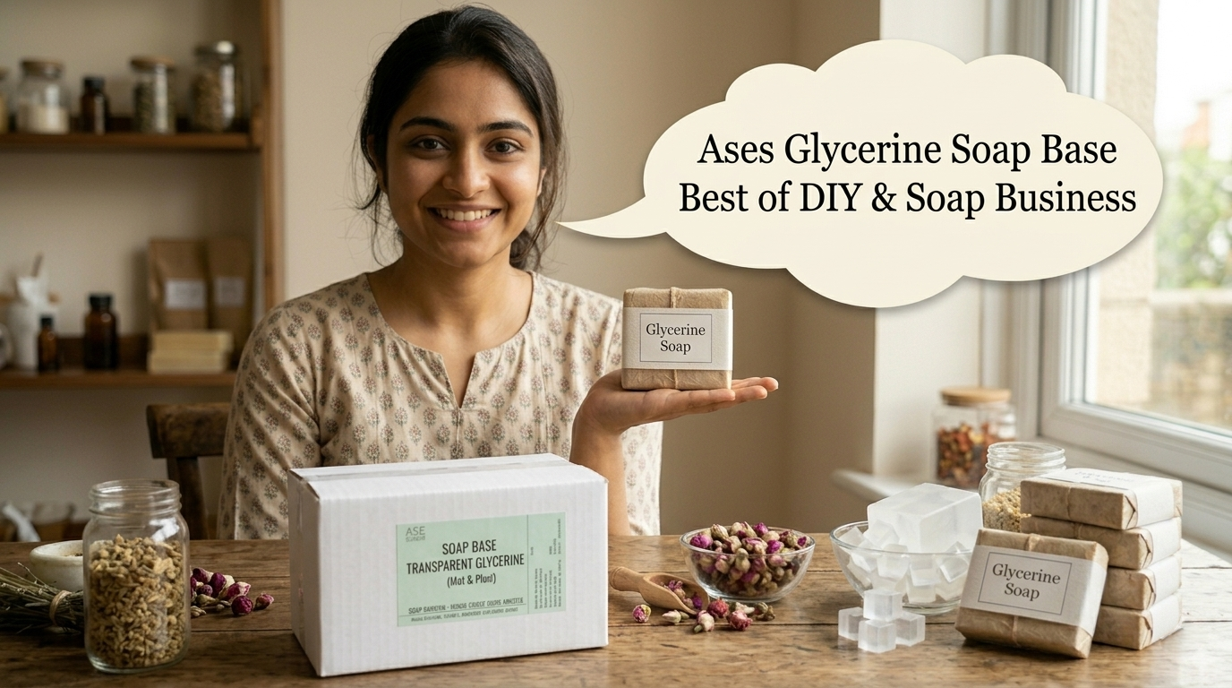 Soap Base Glycerine Transparent (Melt and Pour) — Sulphate Free & Paraben Free