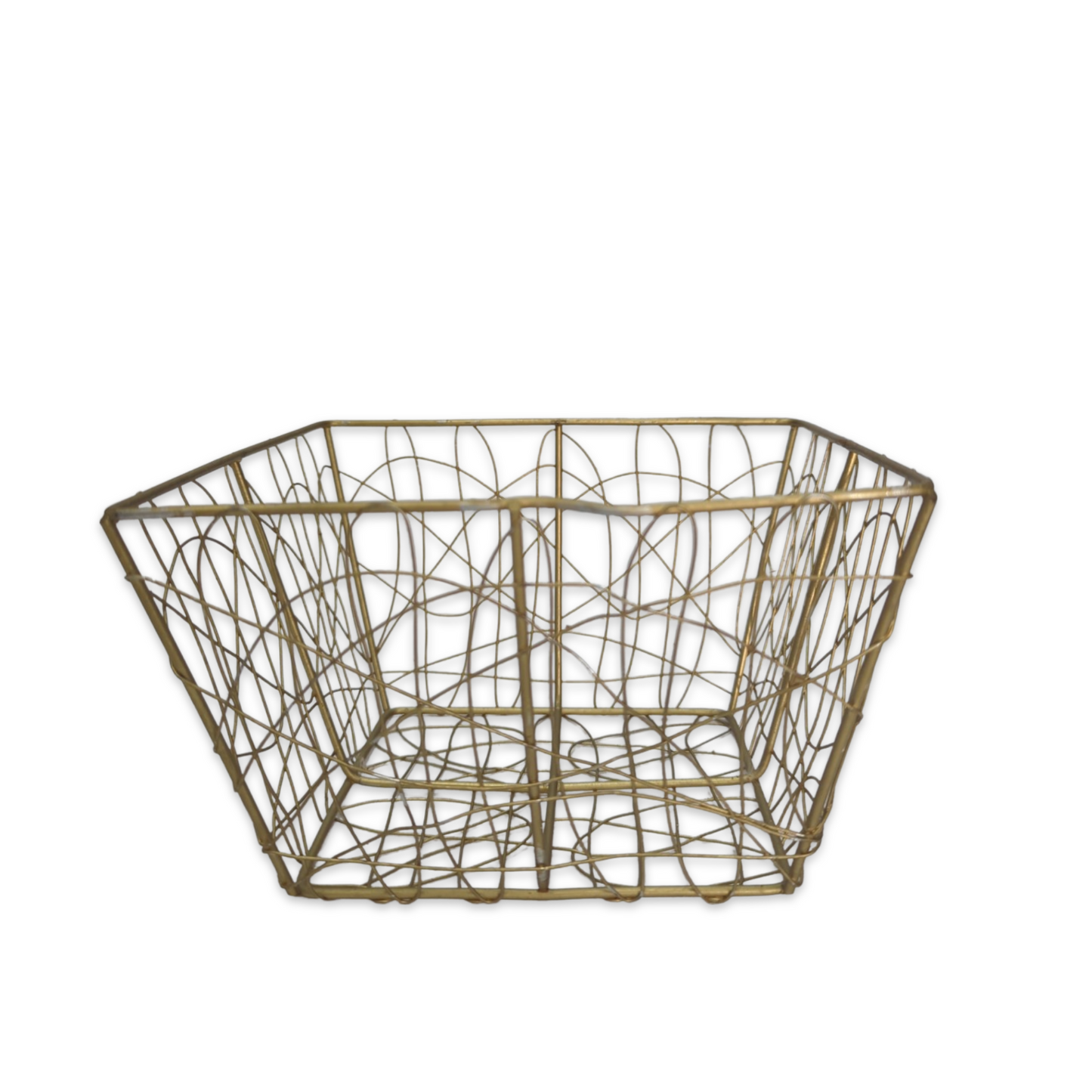 Gold Wire Basket