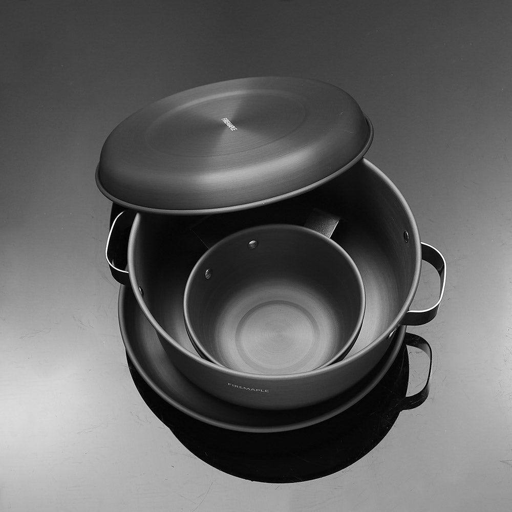 Gourmet Camping Cookware Set